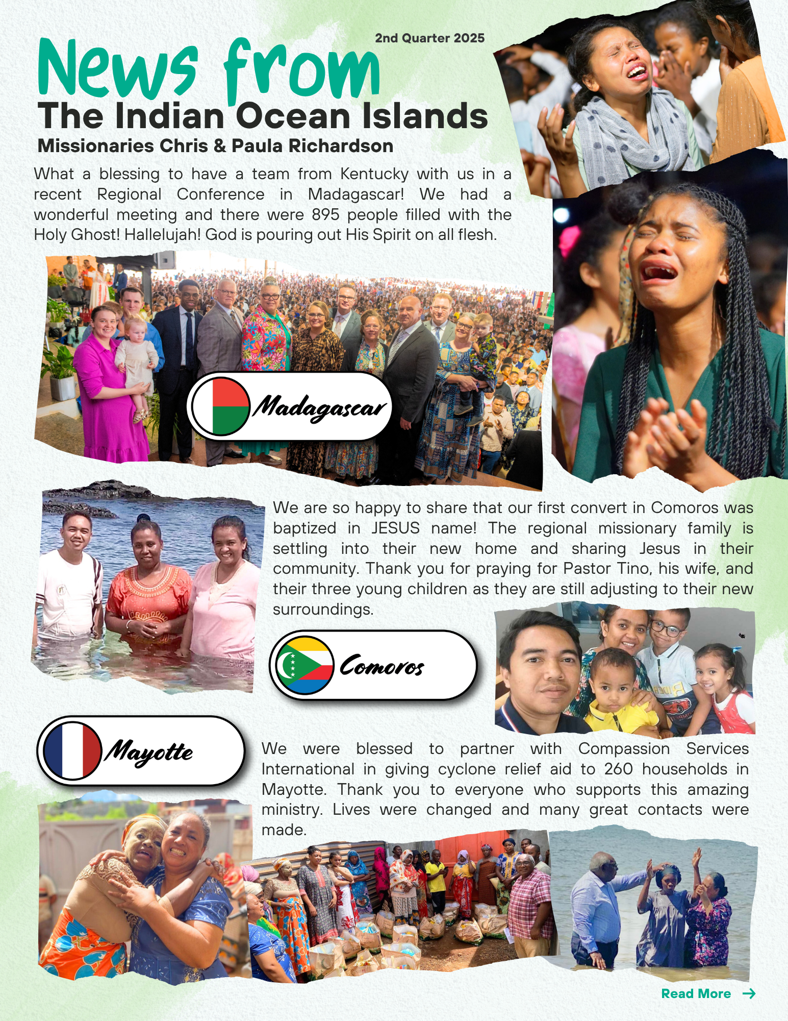Second Quarter Newsletter 2025 - Page 1